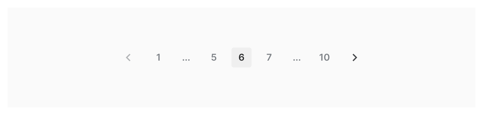 Behavior Pagination