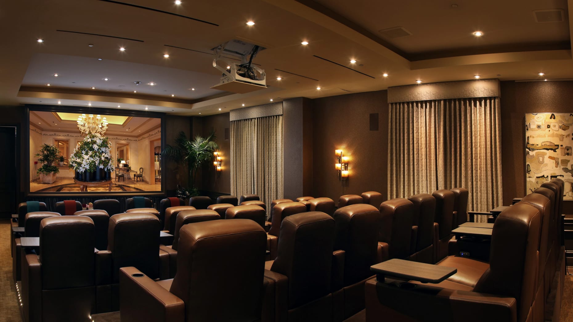 happily events The Screening Room at The Four Seasons