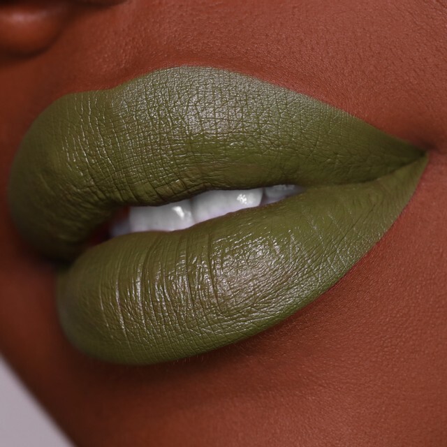 Matte forest green clearance lipstick