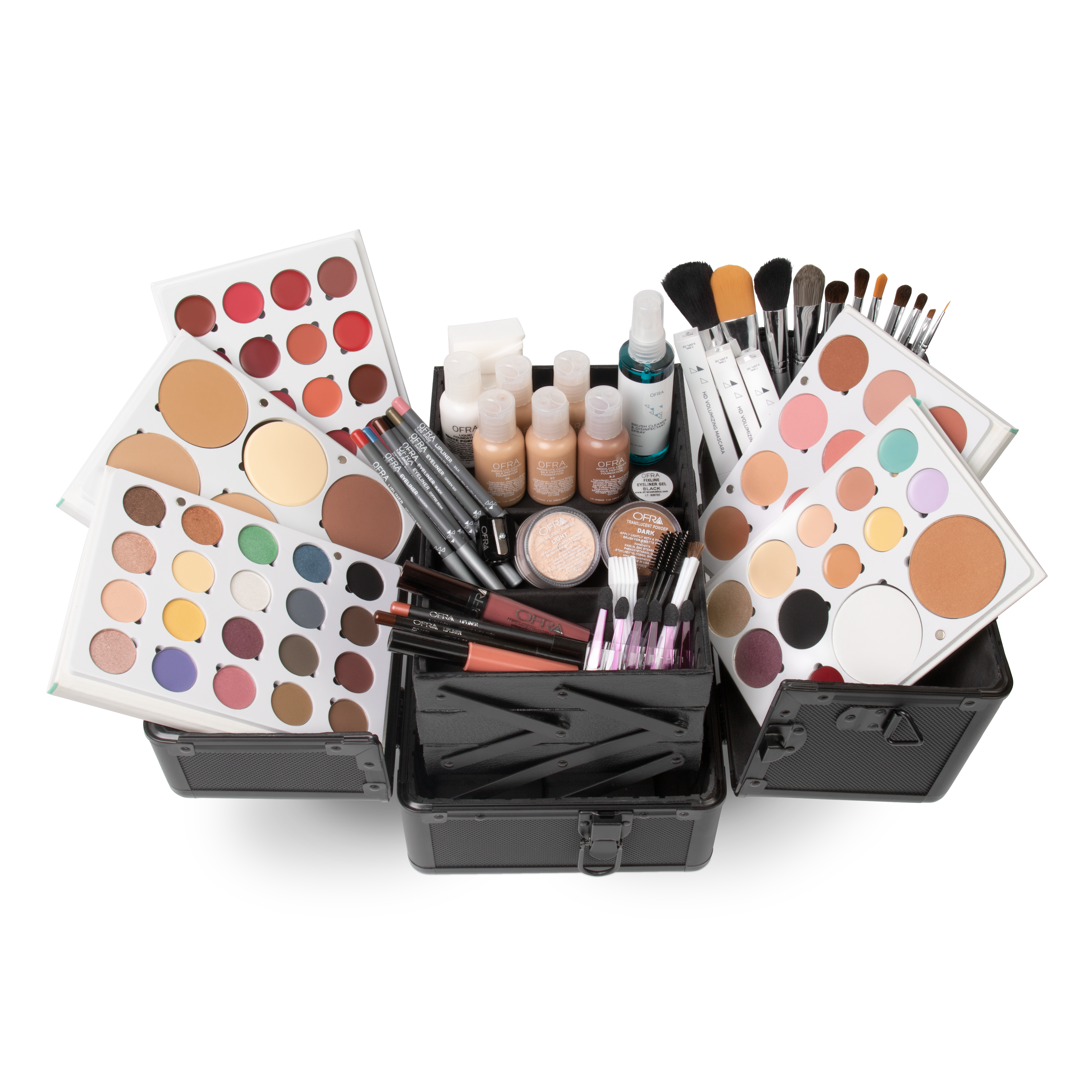 Vedhæftet fil vært Indgang Professional Toolbox Makeup Case - OFRA Cosmetics