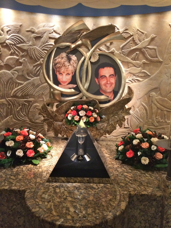 Diana and Dodi Memorial at Harrods