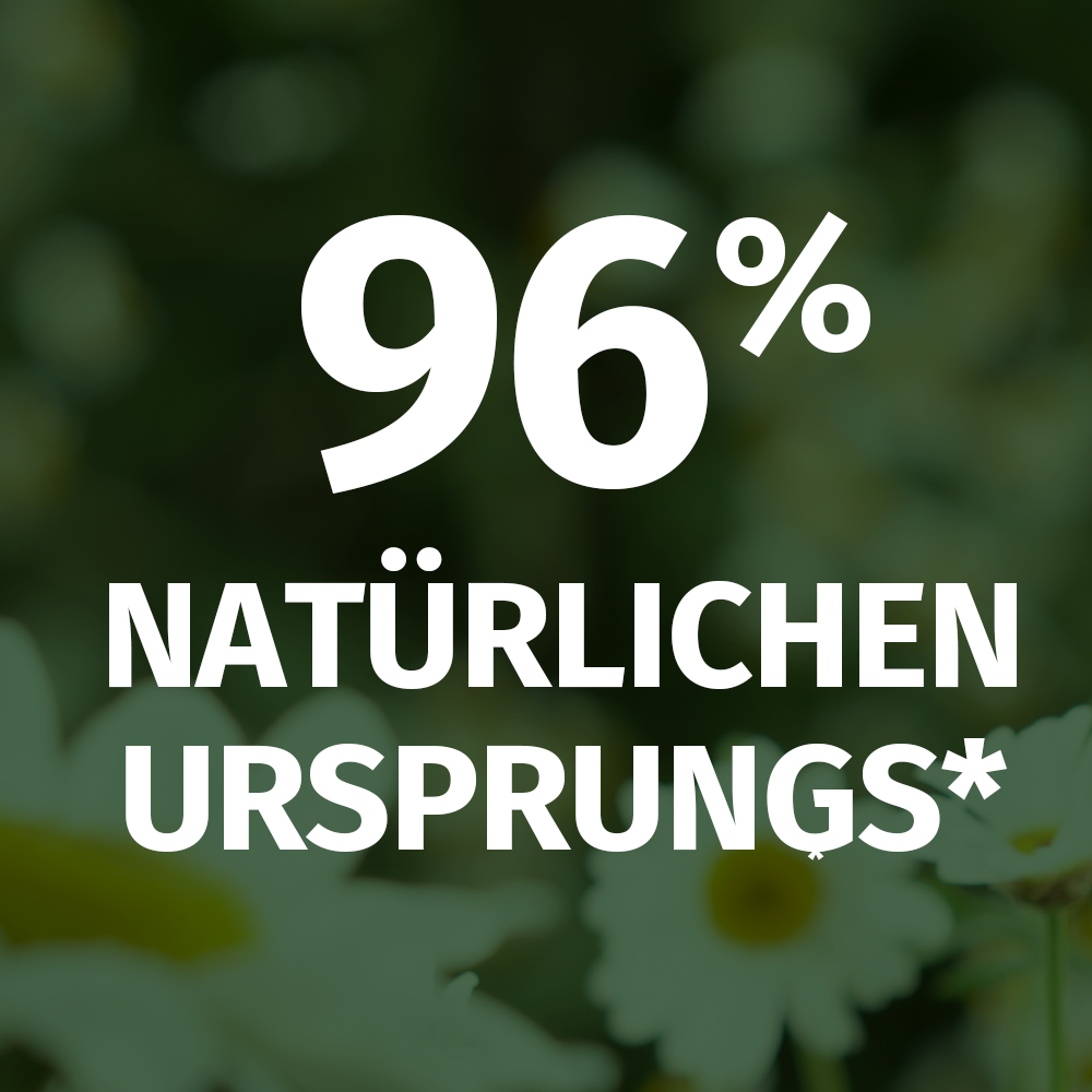 96% natürlichen ursprungs*