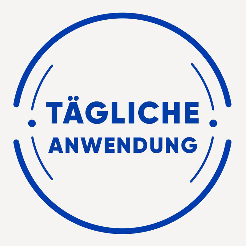 Tägliche anwendung