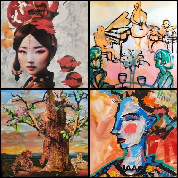 A sample of the art gallery