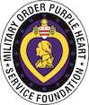 The logo for Nonprofit Charity Partner Military Order of the Purple Heart