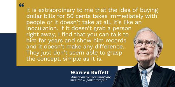 Warren Buffet quote