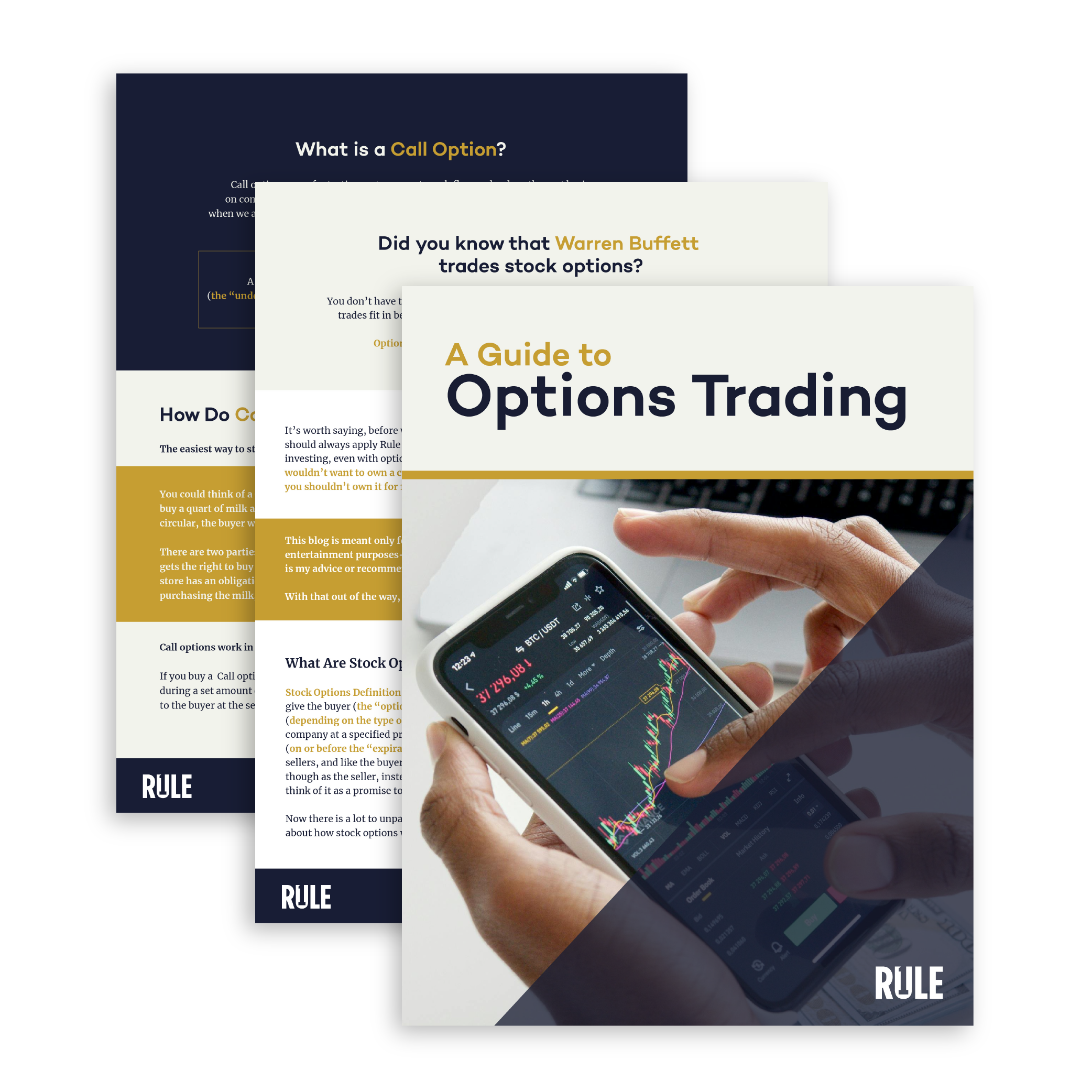 Rule #1 Options Trading Guide Cover