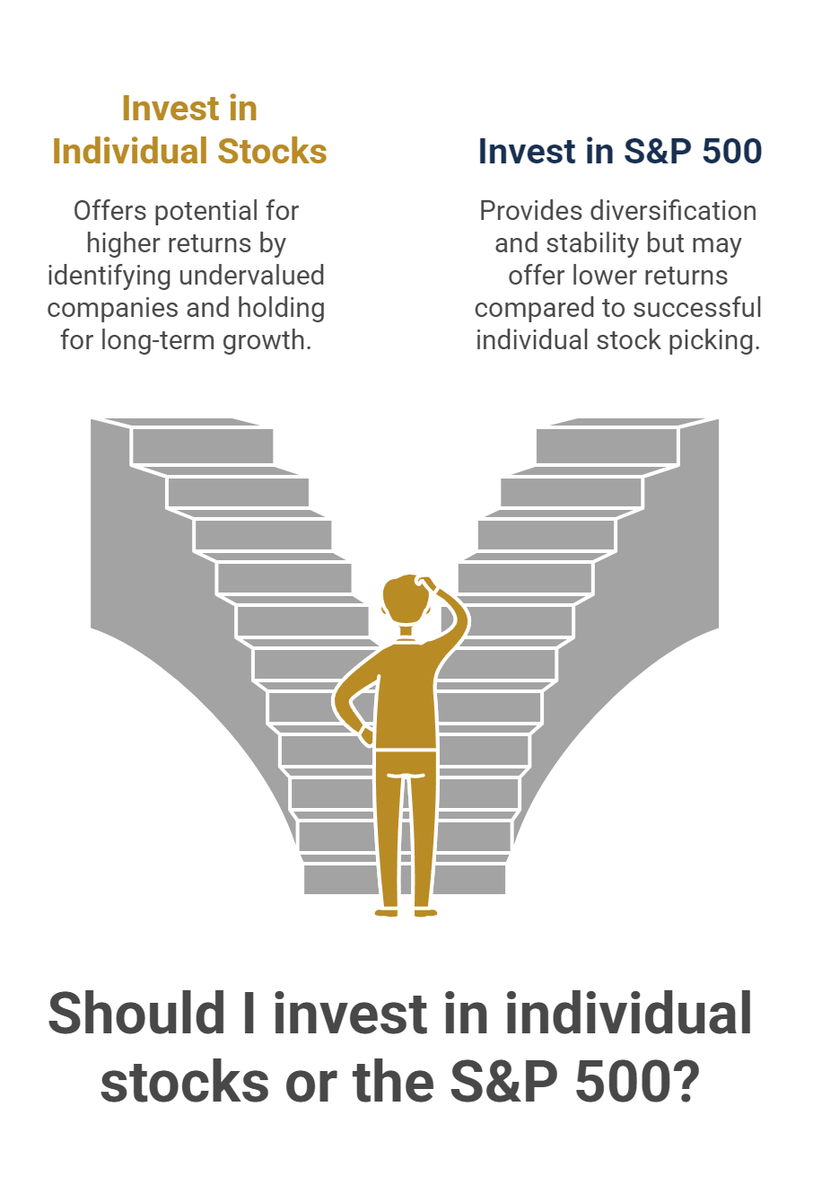 Should I invest in individual stocks or the S&P 500