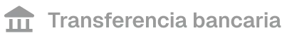 transferencia bancaria