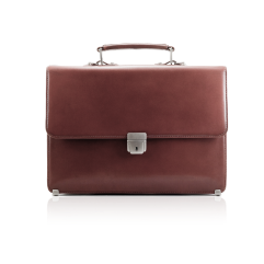 Image of a brown briefcase