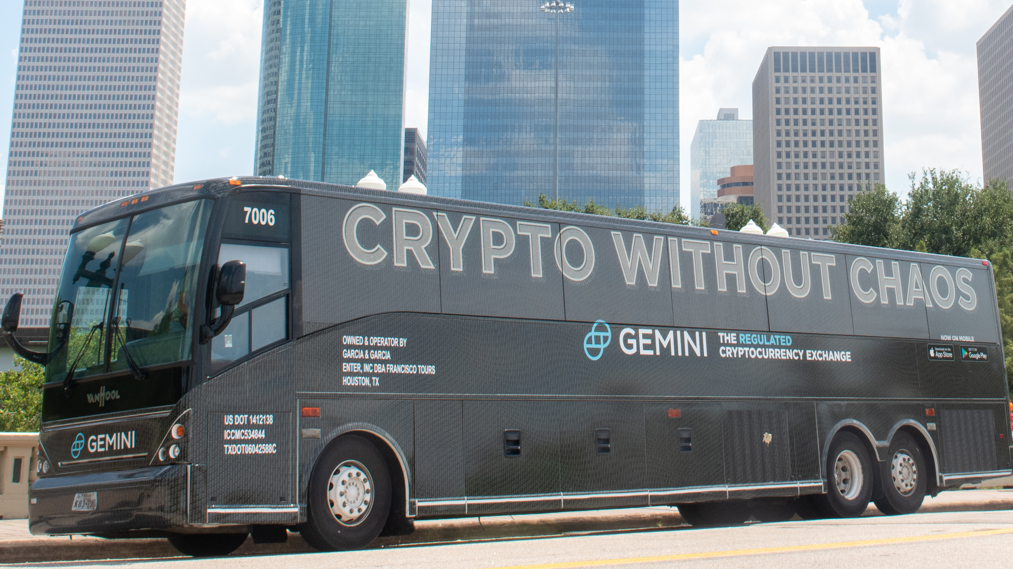 gemini exchange crypto without chaos advertising minibus