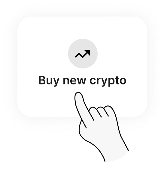 Buy new crypto
