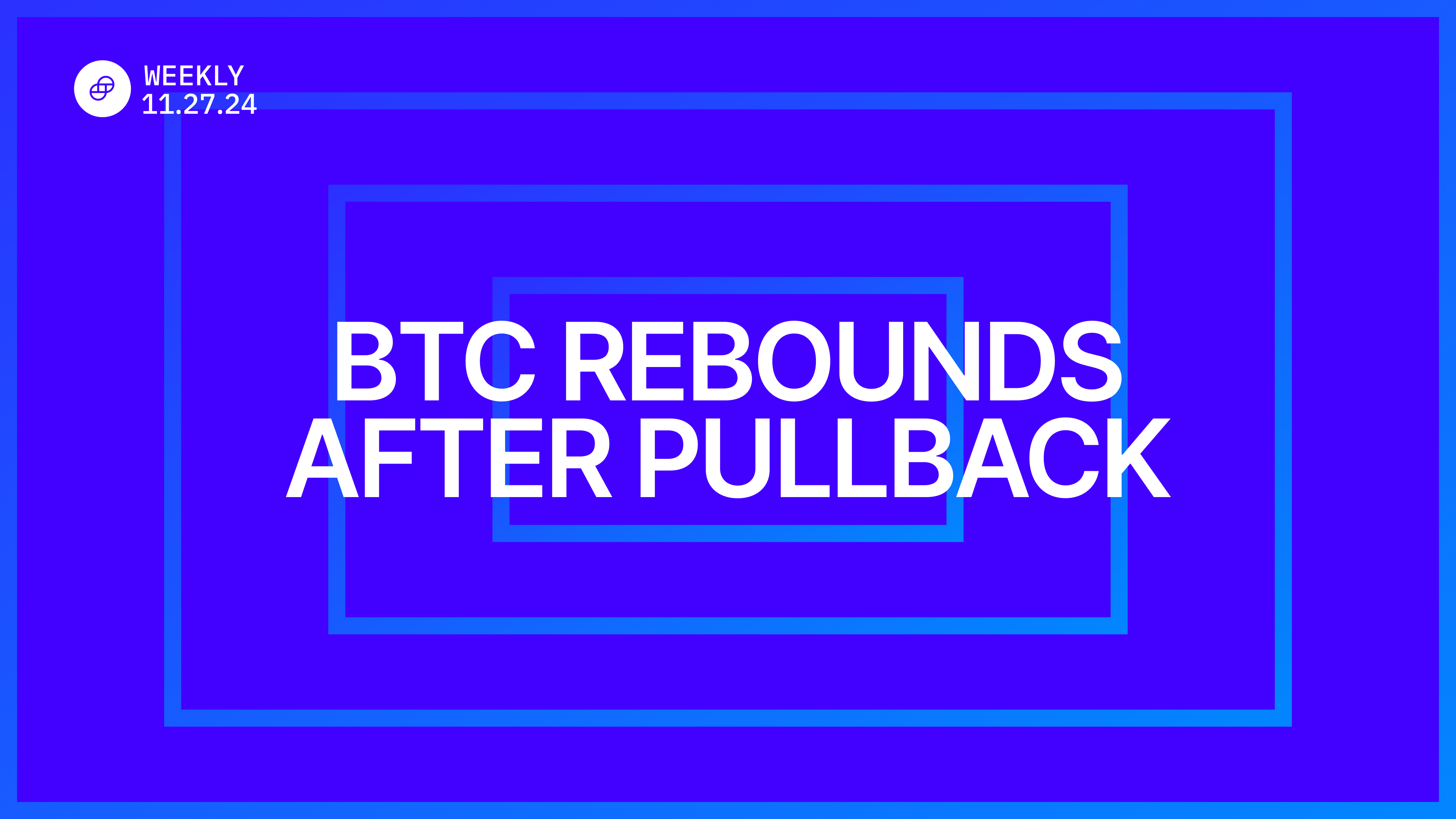 BTC Rebounds