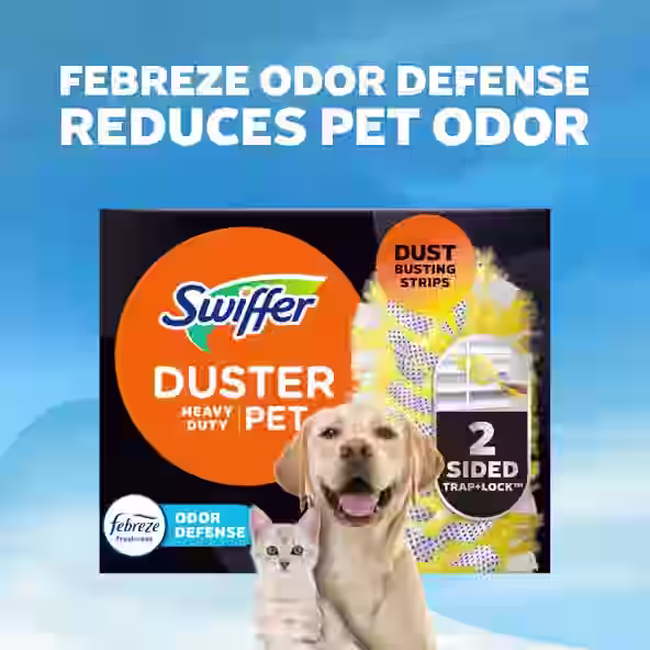 Febreze odor defense reduces pet odor