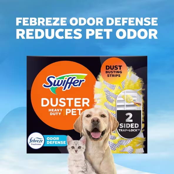 Febreze odor defense reduces pet odor