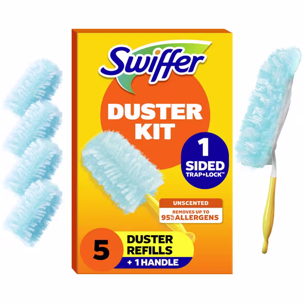 Swiffer® Dusters™ Cleaner Starter Kit 1 Handle and 5 Duster Refills