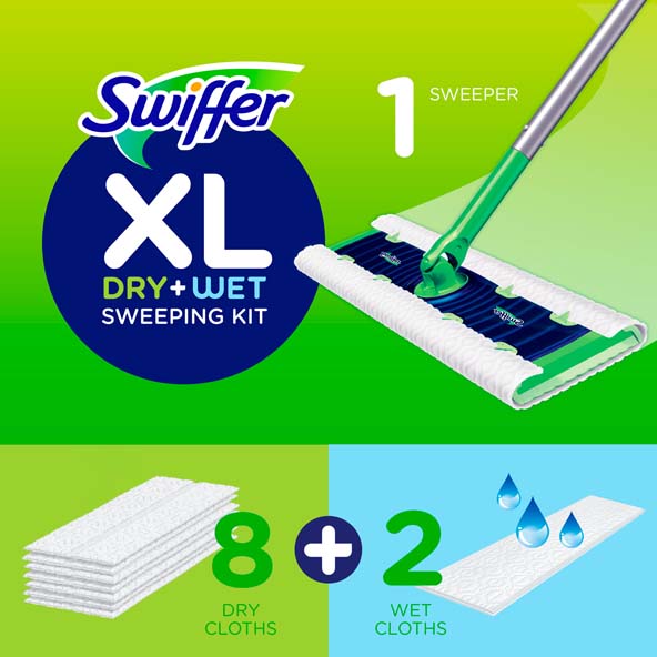 Outlet Swiffer Sweeper Vac Starter Kit