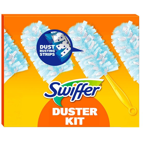 Swiffer® Duster™ Kit with Short Handle, Dusting Starter Kit