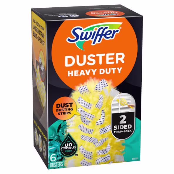 Swiffer® Duster™ Multi-Surface Heavy Duty Duster Refills, Unstopables Fresh Scent 6 ct