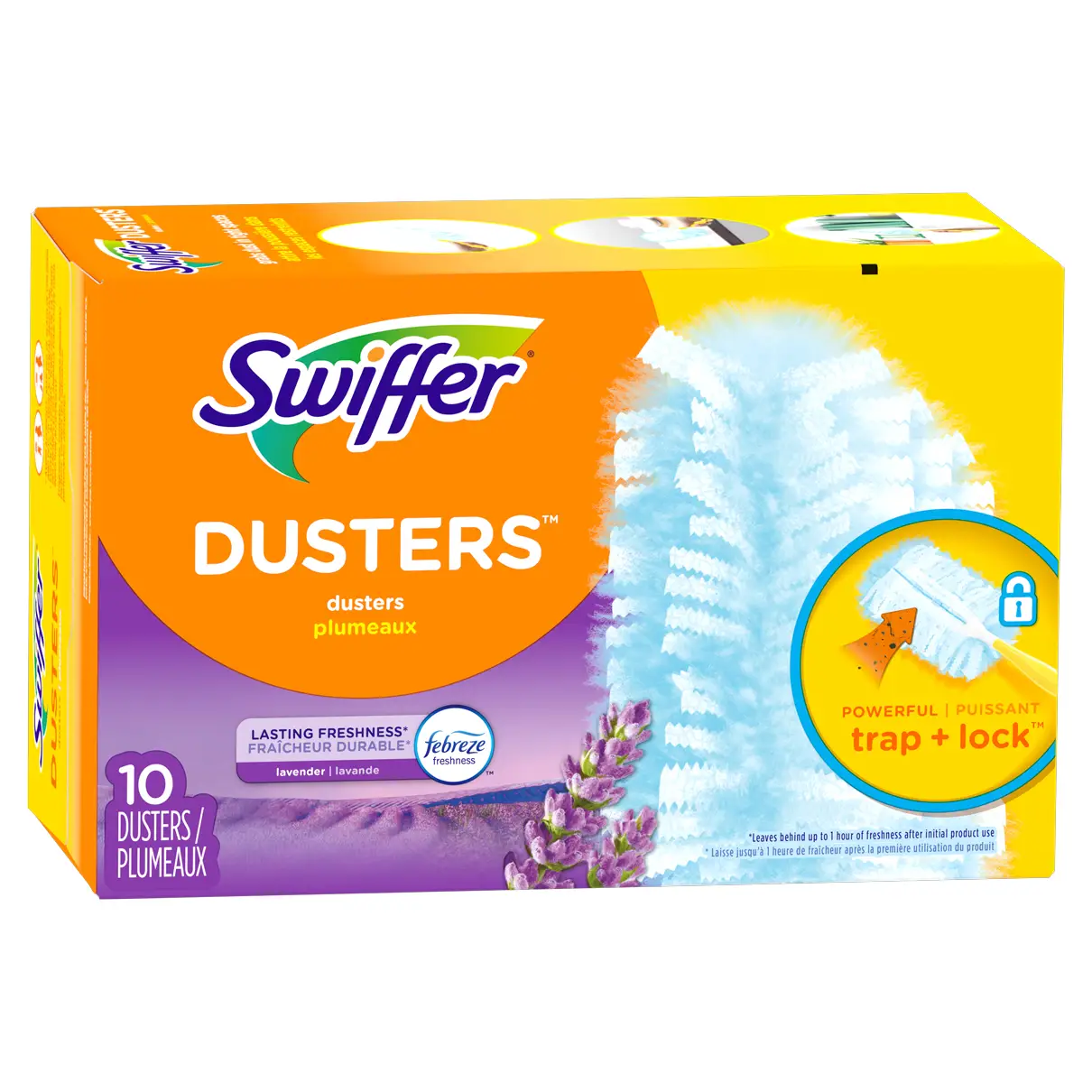 Swiffer Duster Plumeau Dépoussiérant + 3 Recharges
