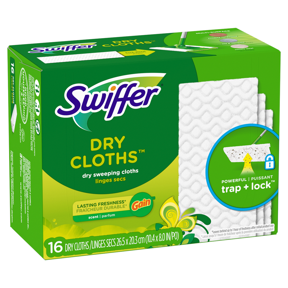Swiffer® Sweeper Pads - Wet Cloths S-13901 - Uline