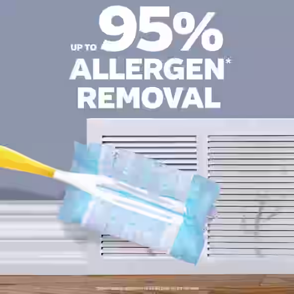 Up to 95% allergens removal.