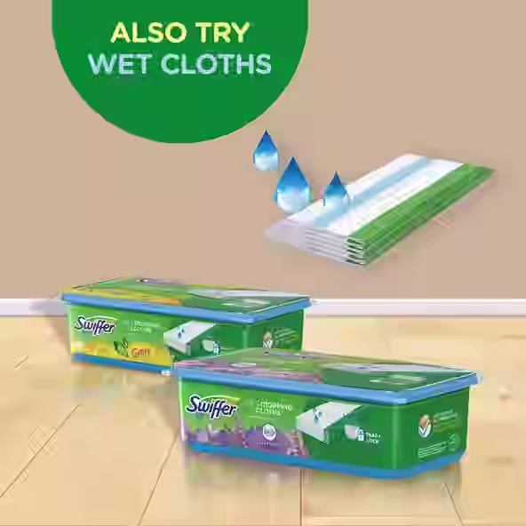 Swiffer® Sweeper™ 2-in-1, Starter Kit - Also Try Wet Cloths