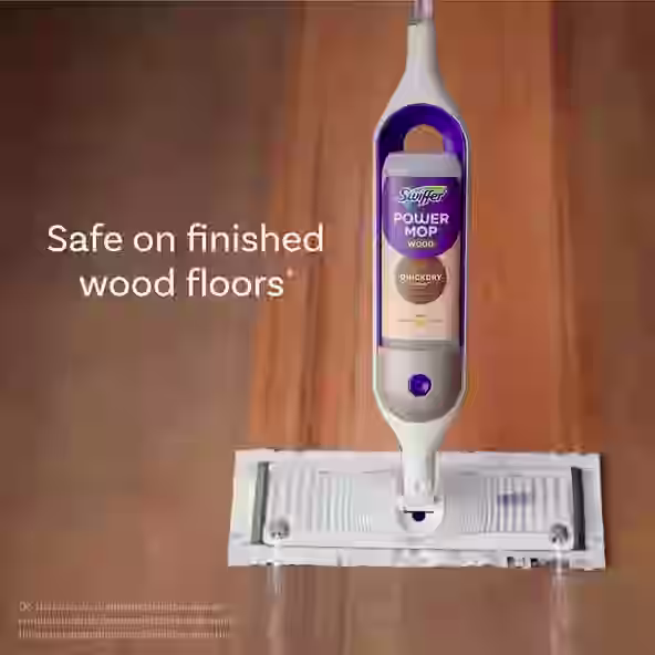 Swiffer® PowerMop Wood Mopping Pad Refills - Safe on finished wood floors