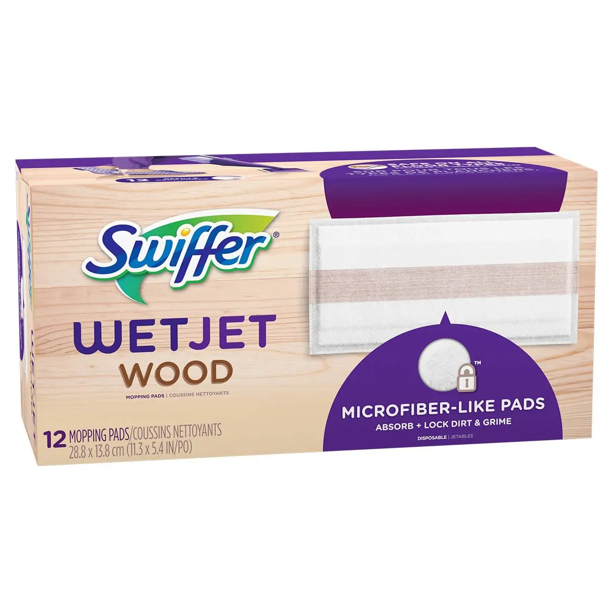 Swiffer® WetJet™ Wood Mopping Pad Refill - 12 ct