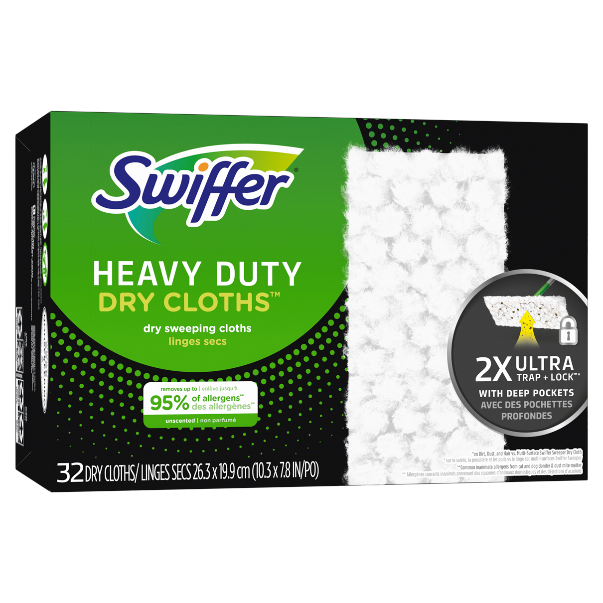 Swiffer Sweeper Pet - Recambios de tela de barrido seco resistente