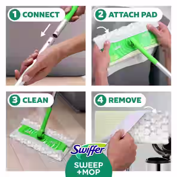 Swiffer® Sweeper™ 2-in-1, Starter Kit - Also Try Wet Cloths