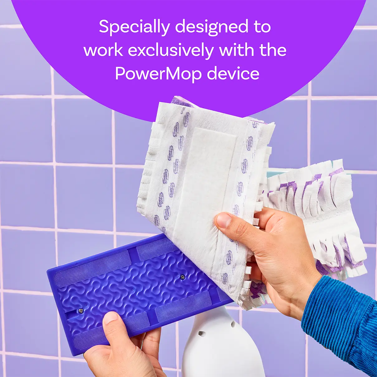  Reusable Mop Pads Compatible with Swiffer Wet Jet Mops