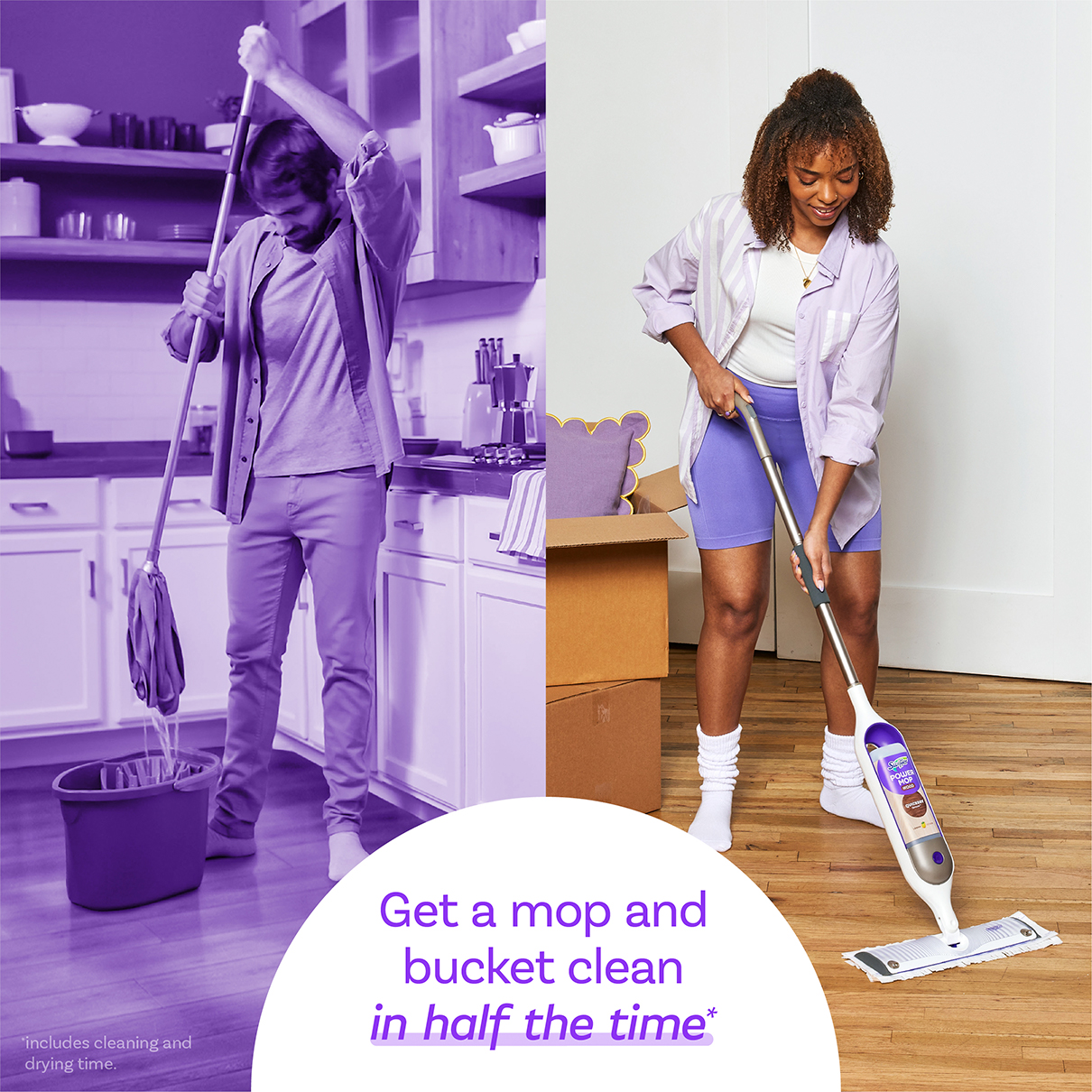 Swiffer WetJet Hardwood and Floor Spray Mop All-In-One Mopping