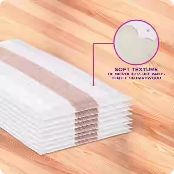 Swiffer® WetJet™ Wood Mopping Pad Refill - Soft Texture Of Microfiber-Like Pad Is Gentle On Hardwood