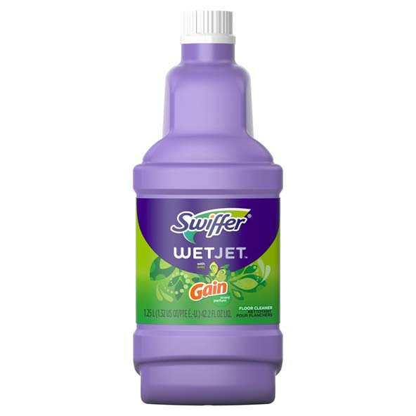 Swiffer Wetjet スイファー ウエットジェット用 洗浄液 リフィル フレッシュな香り 1.25L / 42.2 Fl Oz Cleaning Solution Refills Fresh Scent 4本セットSwiffer Wetjet スイファー ウエットジェット用 洗浄液
