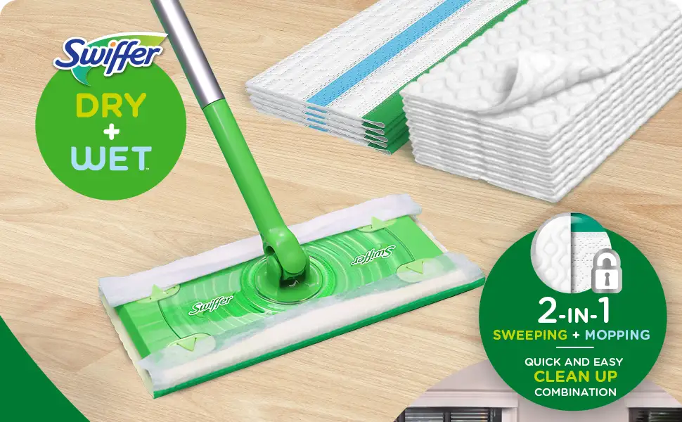 Swiffer Sweeper Heavy-Duty Dry Sweeping Cloths (32-Count, 2-Pack