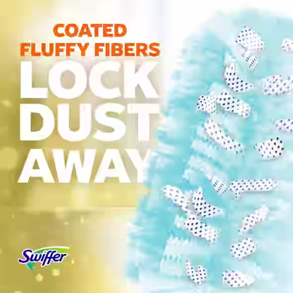 Coated Fluffy Fiber Lock Dust Away