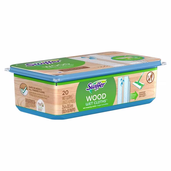 Swiffer® Sweeper™ Wet Wood Floor Mopping cloths