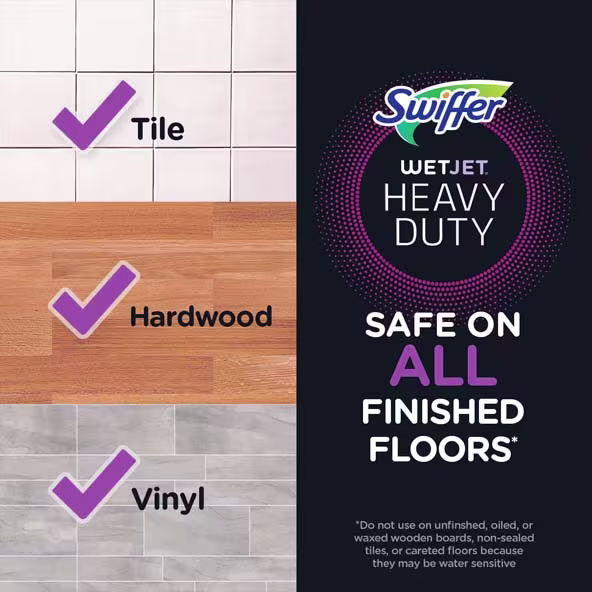 Swiffer® WetJet™ Unstopables Solution Refill - Fresh Scent - Safe On All Finished Floors