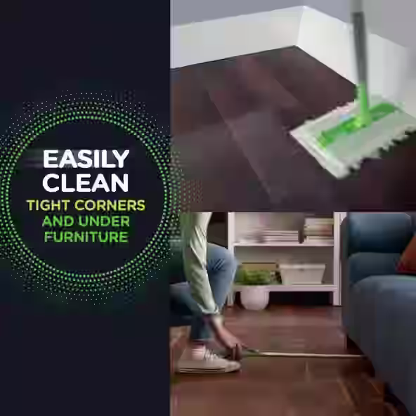 Swiffer® Sweeper™ Pet Heavy Duty Multi-Surface Dry Cloth Refills for Floor Sweeping and Cleaning - Easy Clean Tight Corners And Under Furniture