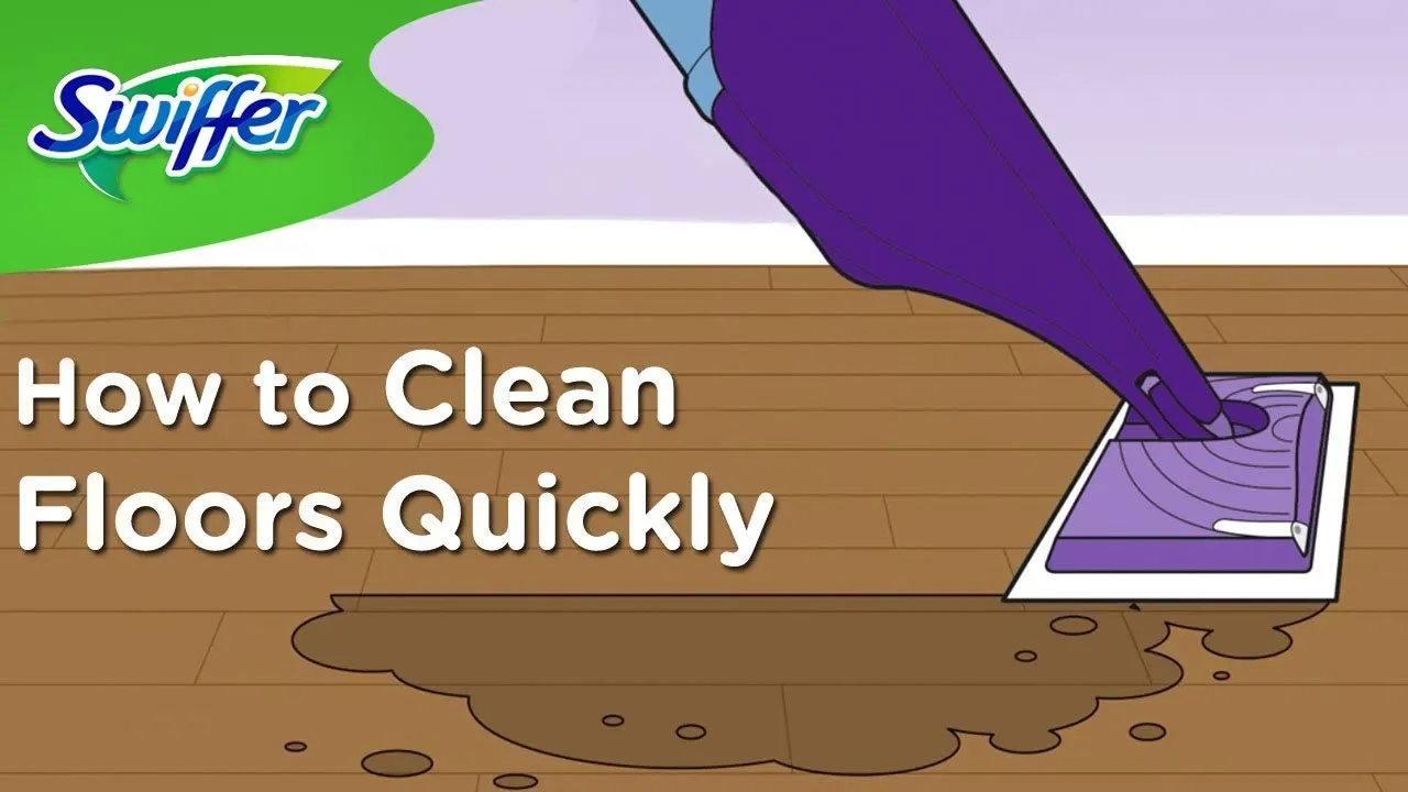 How To Clean Quickly With Swiffer WetJet