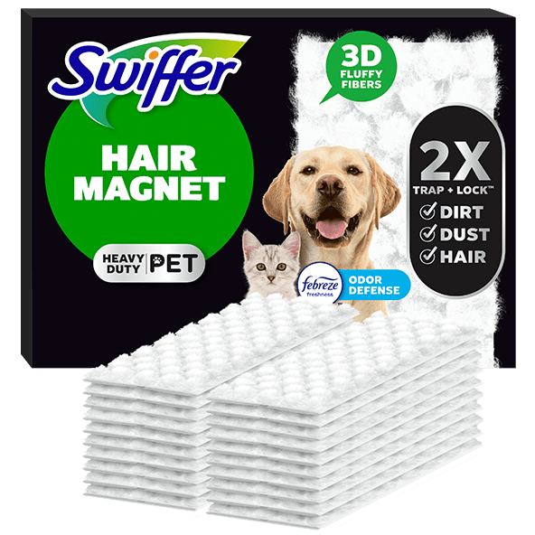 Swiffer® Sweeper™ Pet Heavy Duty Multi-Surface Dry Cloth Refills for Floor Sweeping and Cleaning