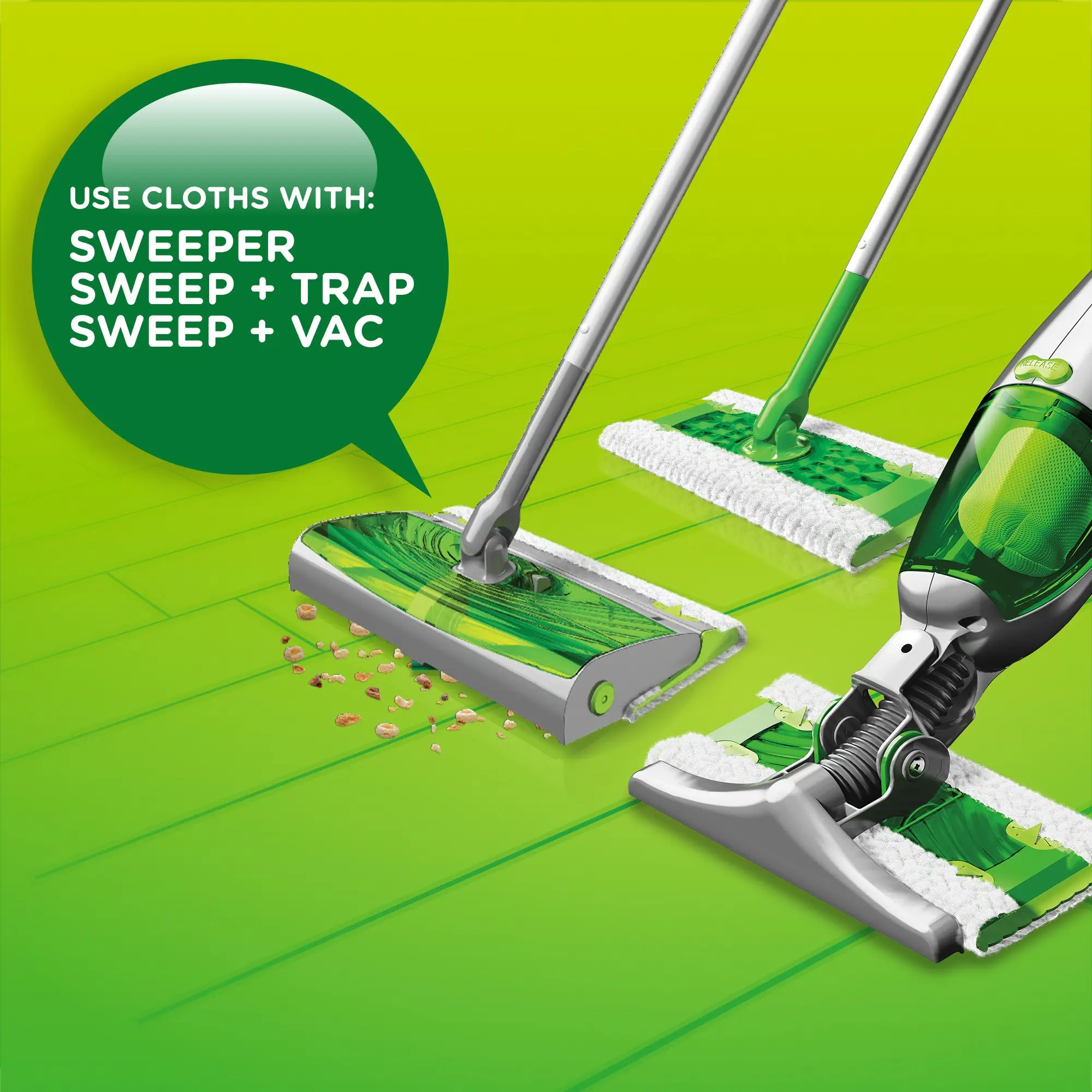 Swiffer Dry Sweeping Cloth Refills – Pack of 16