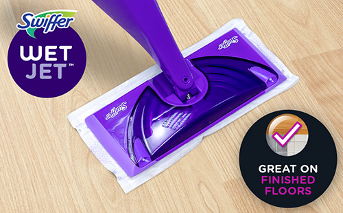 Swiffer retailer Wet Her Mopping Kit Multi-Surface.nFor finished wood, laminate and tile.