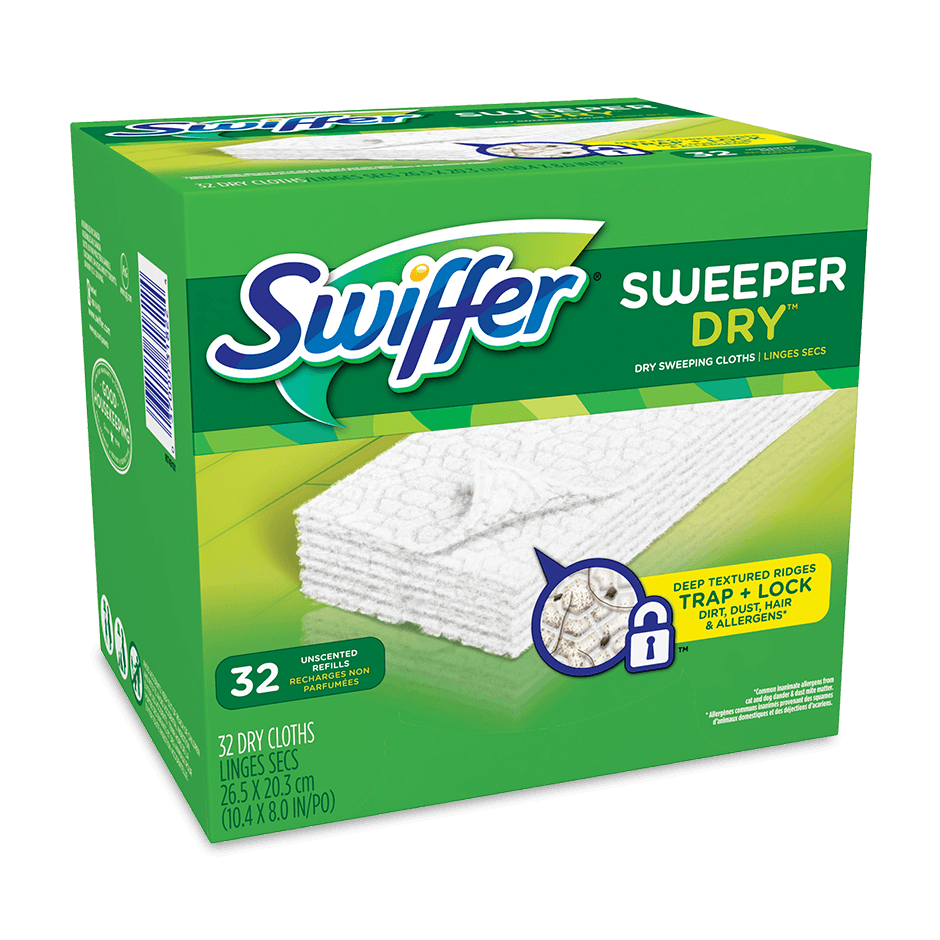 Swiffer Sweeper Dry Cloths Unscented