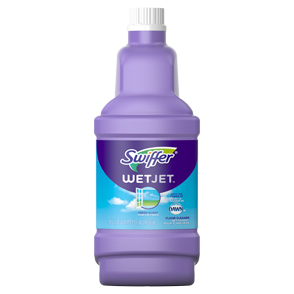  PGT77810  Swiffer - Solution nettoyante pour planchers WetJet,  parfum frais avec le pouvoir de Dawn, 1,25 L