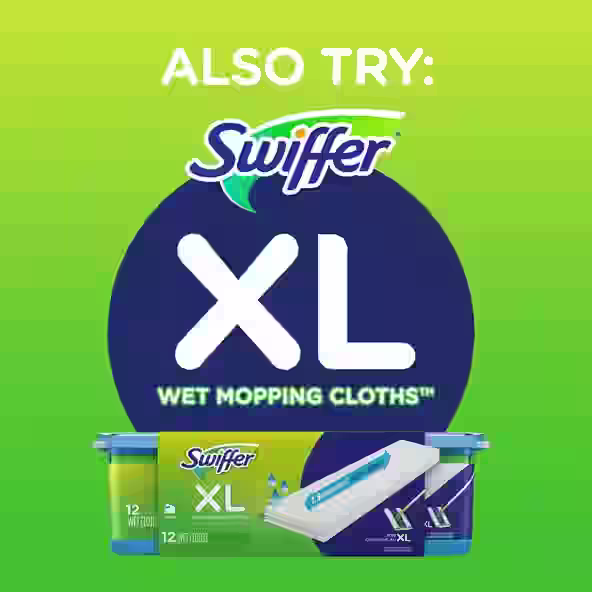 Swiffer® XL Heavy Duty Dry Sweeping Cloths - Also Try: Swiffer XL Wet Mopping Cloths