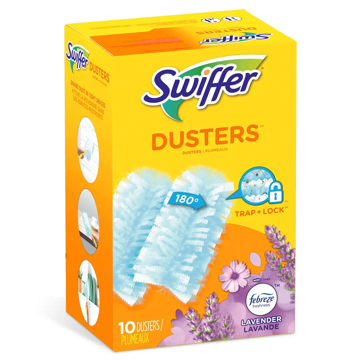 Swiffer® Dusters™ Cleaner Refill Febreze Lavender Vanilla & Comfort Scent - Packshot
