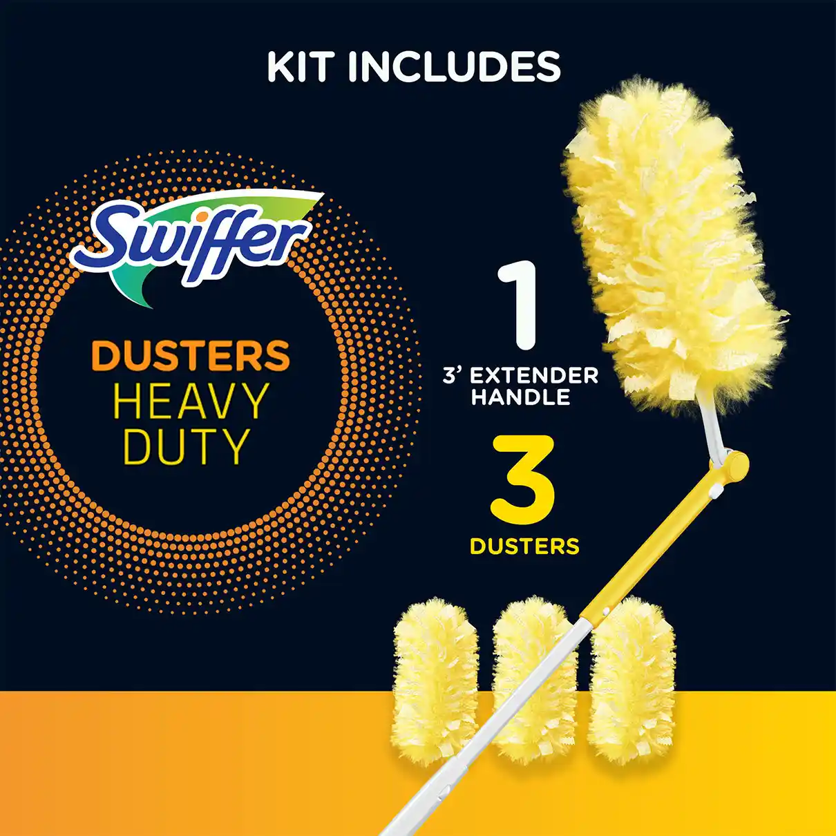  Buyplus 18FT Reach Dusting Kit, Long Duster with 3