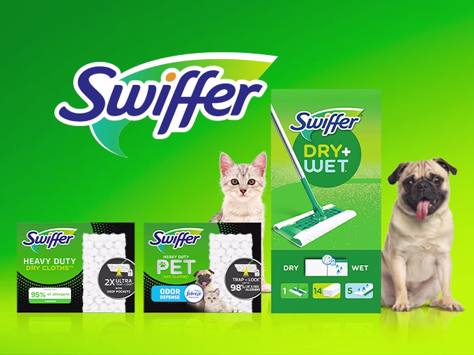Swiffer Sweeper Pet Heavy Duty Dry Cloth Refills Family products
